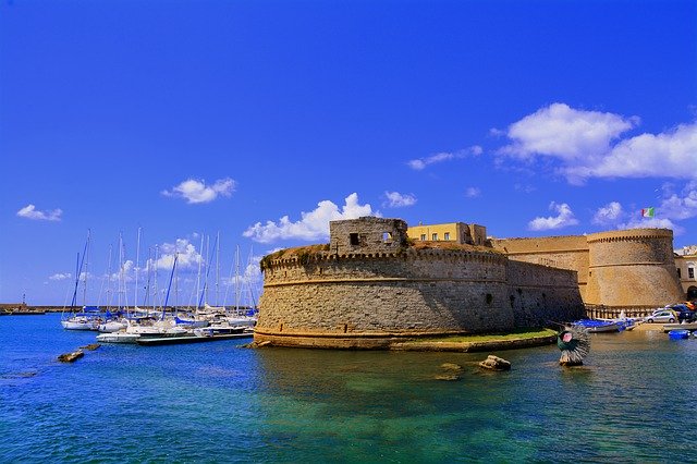 Il castello storico di Gallipoli